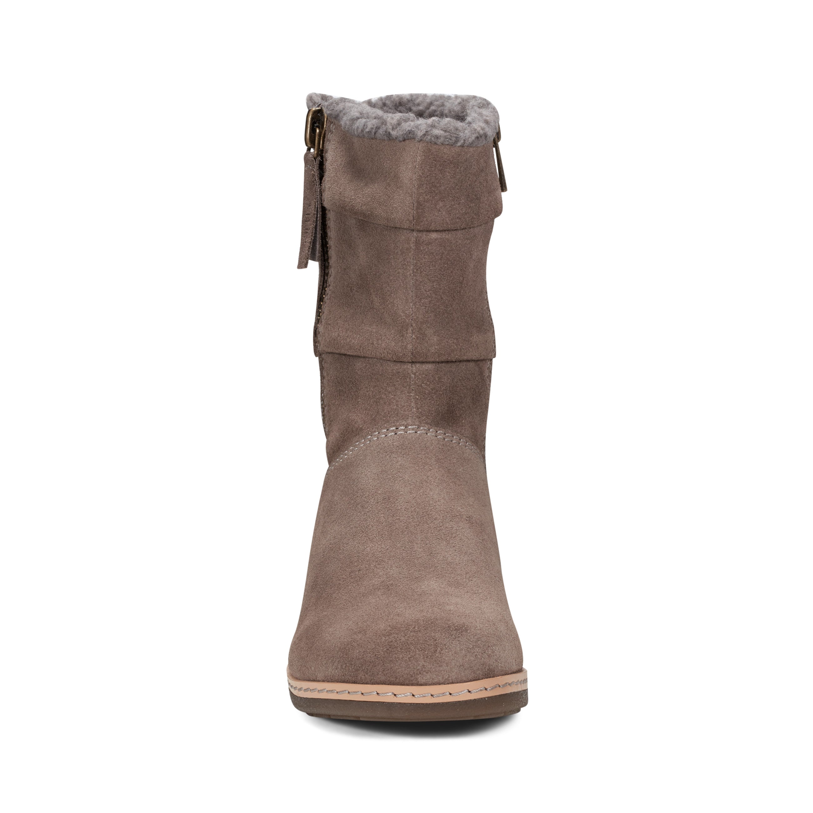 Hyland Water Repellent Round Toe Flat Casual Booties