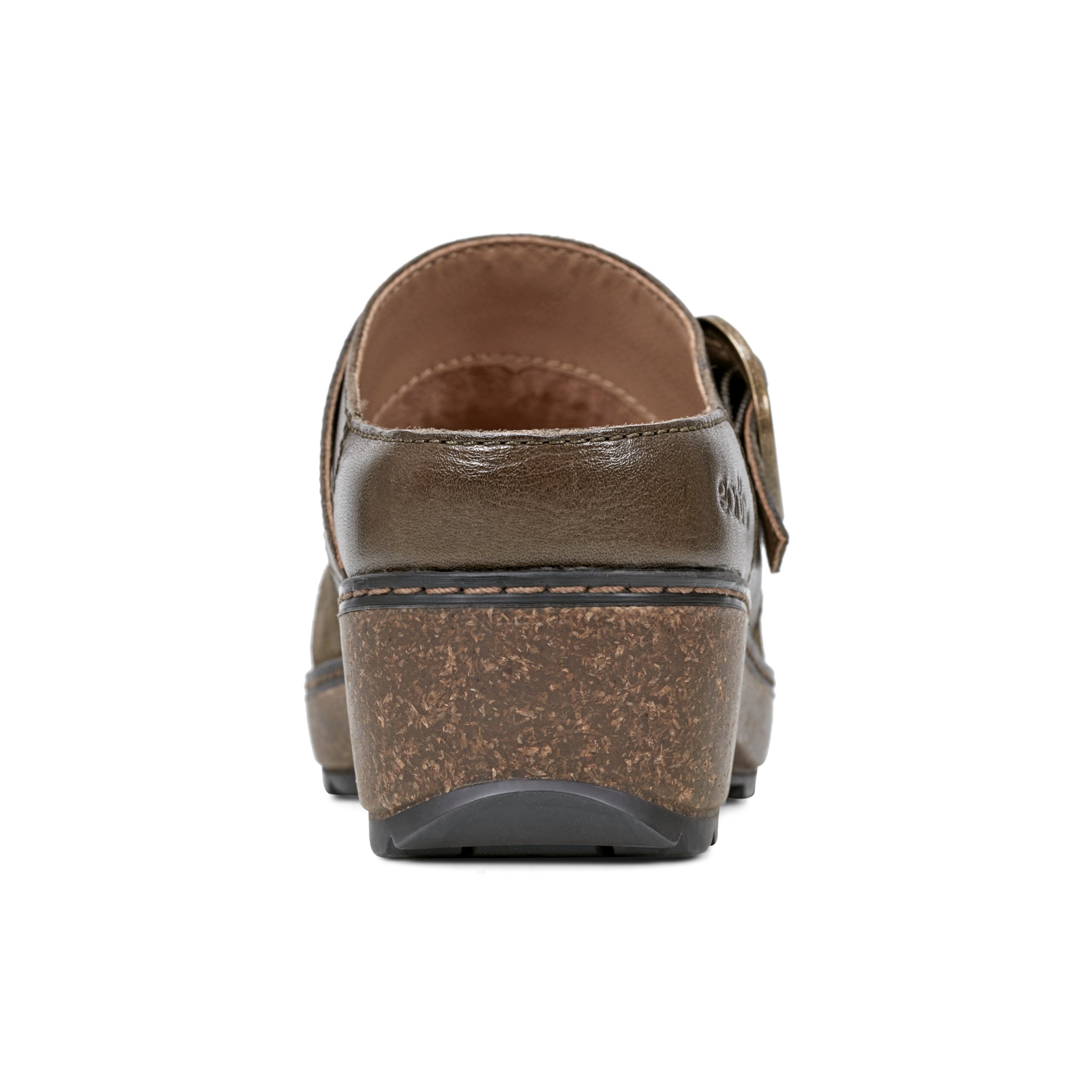Kulla Slip-on Round Toe Block Heel Casual Mules