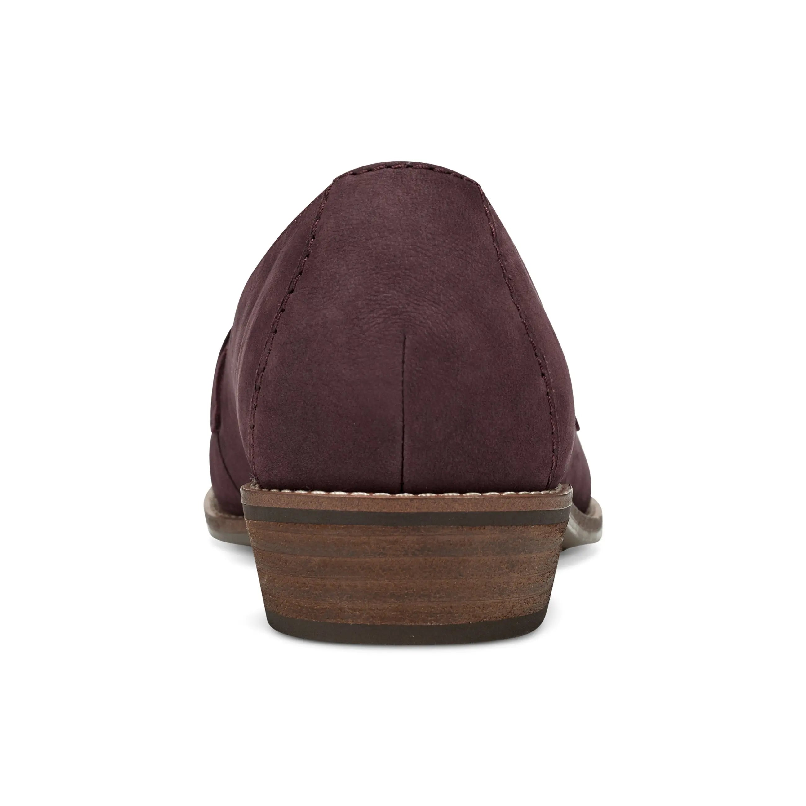Edie Stacked Heel Casual Slip-on Loafers