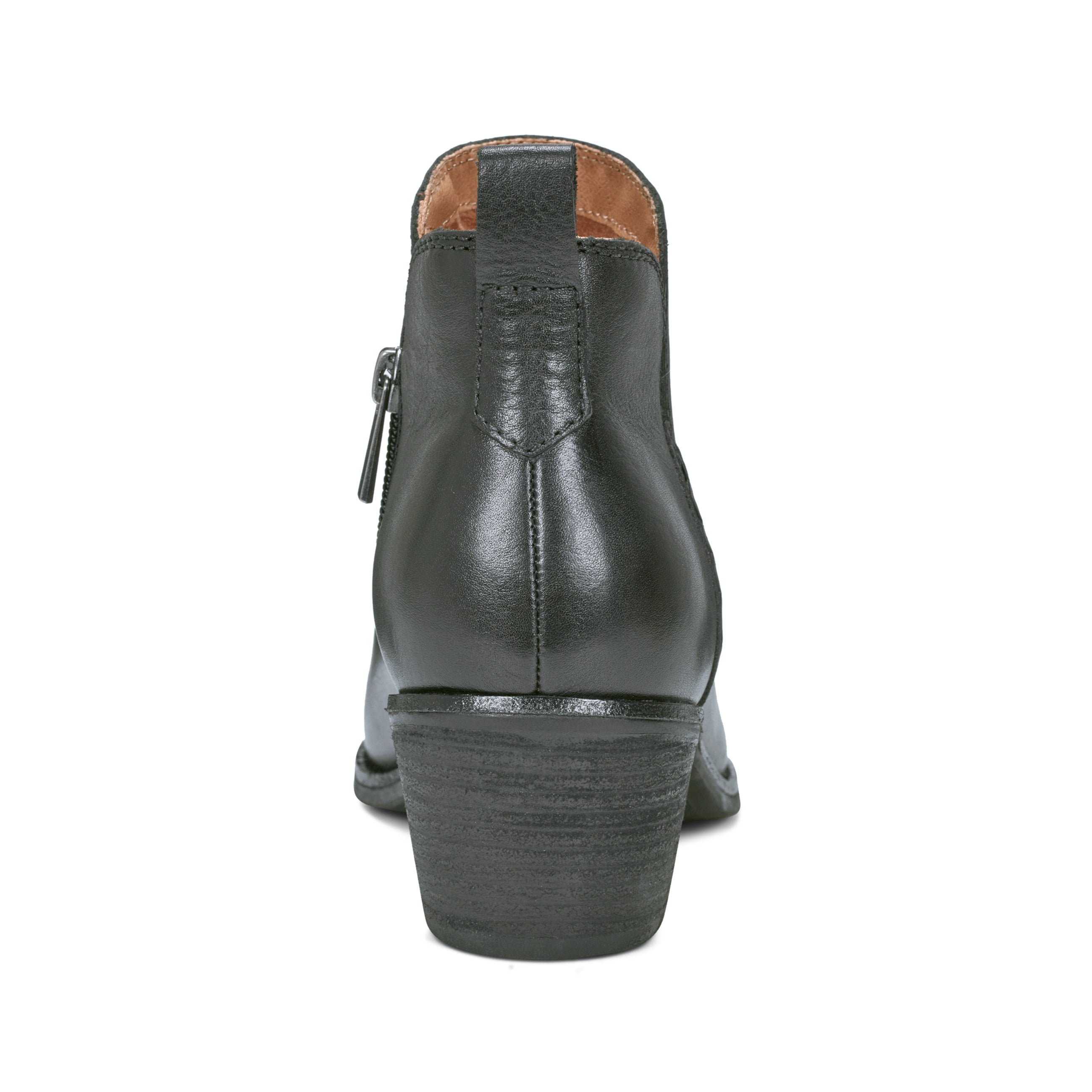 Marisole Block Heel Slip-on Casual Booties