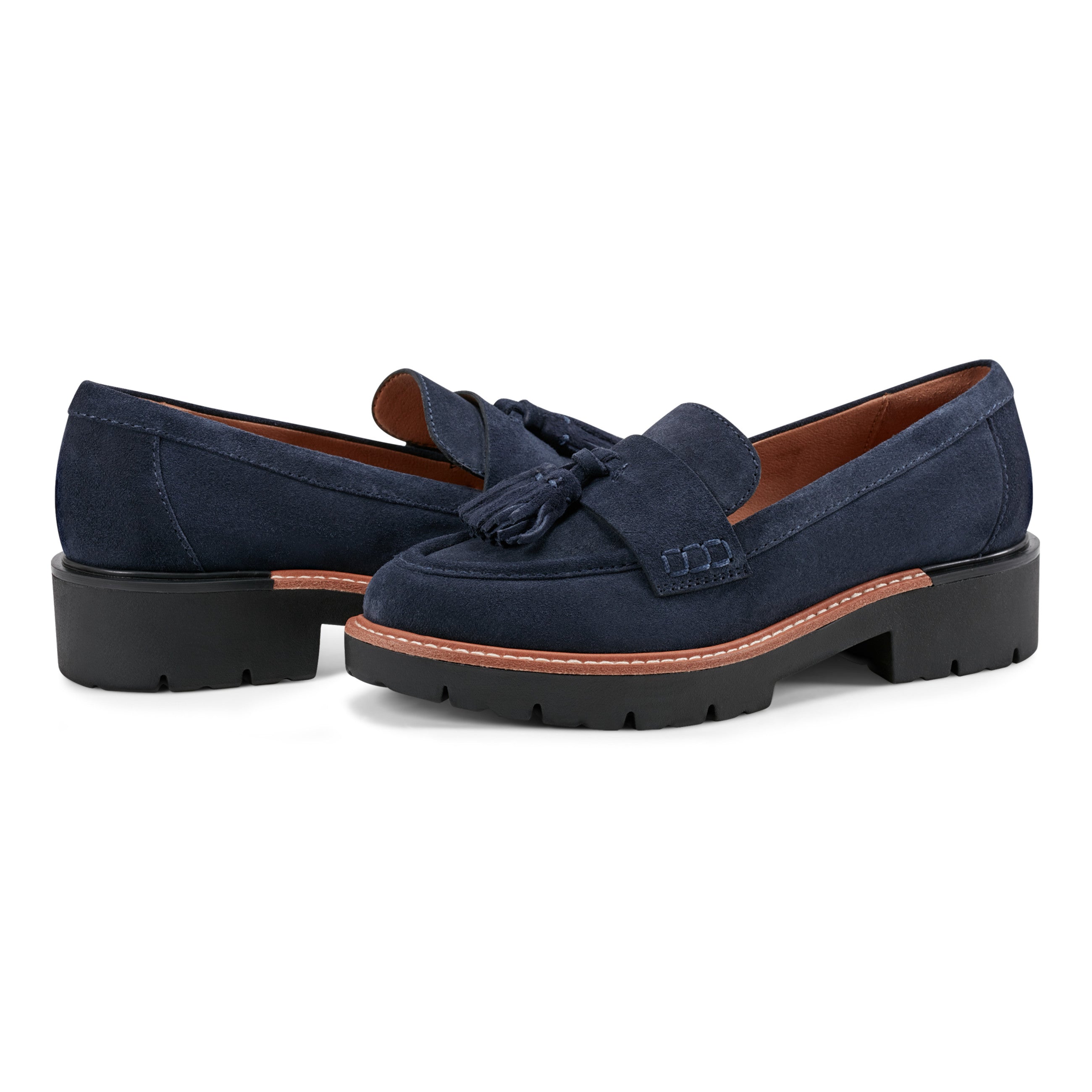 Zimm Round Toe Slip-on Casual Loafers