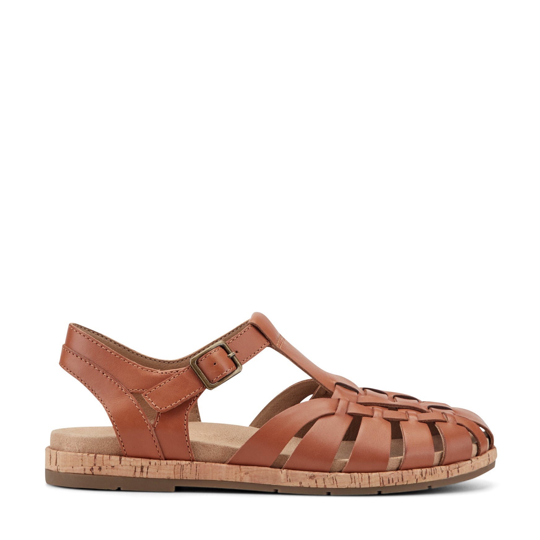 Women's Alazia Fisherman Sandals - Dark Natural Leather | earth® shoes