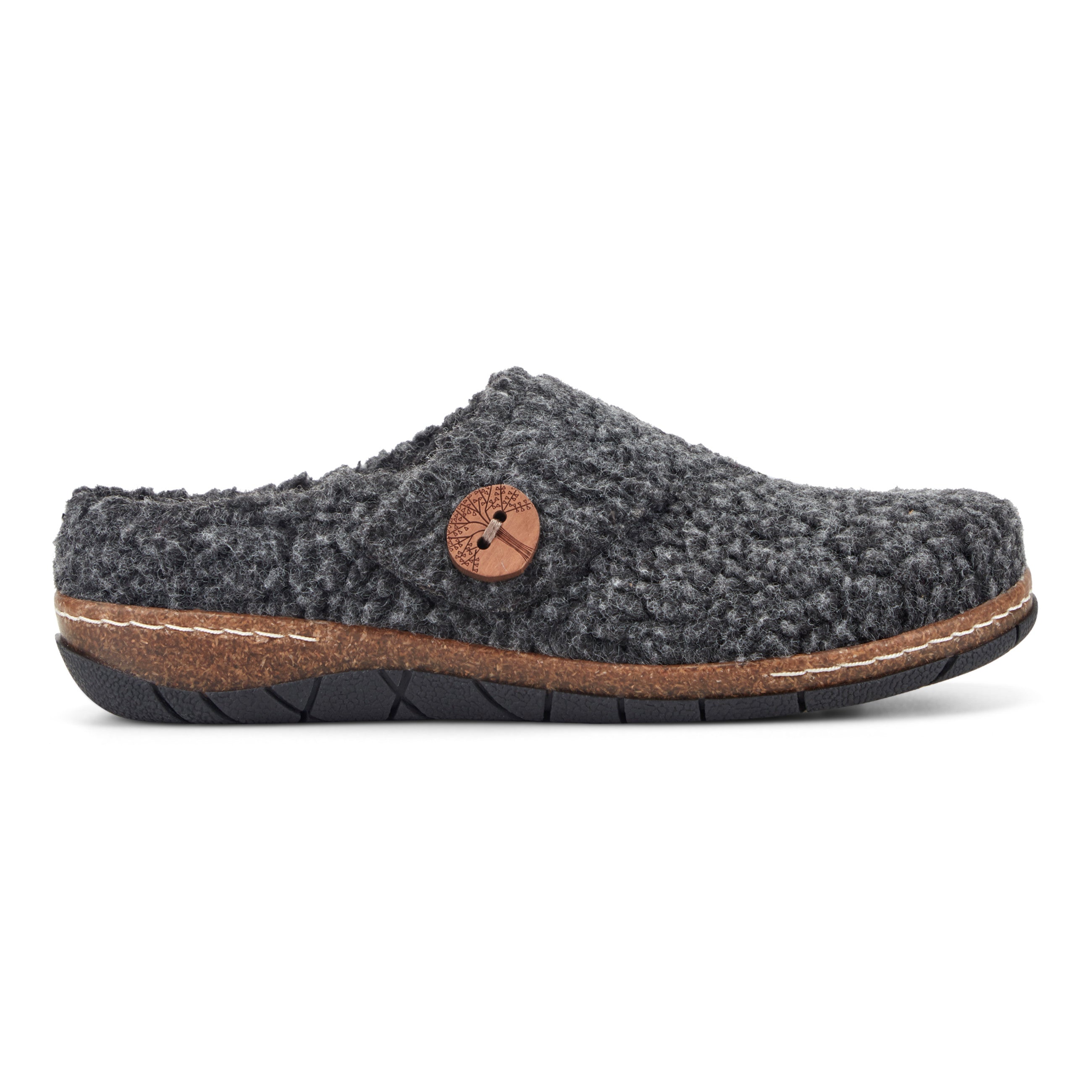 Ezra Round Toe Casual Slip-on Flat Clogs