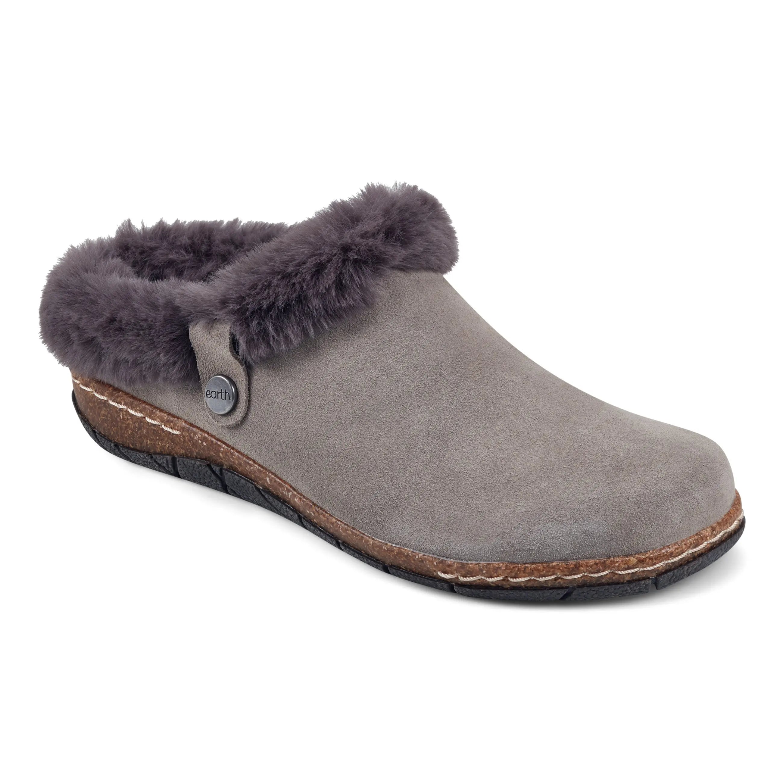 Elena Cold Weather Round Toe Casual Slip-on clogs
