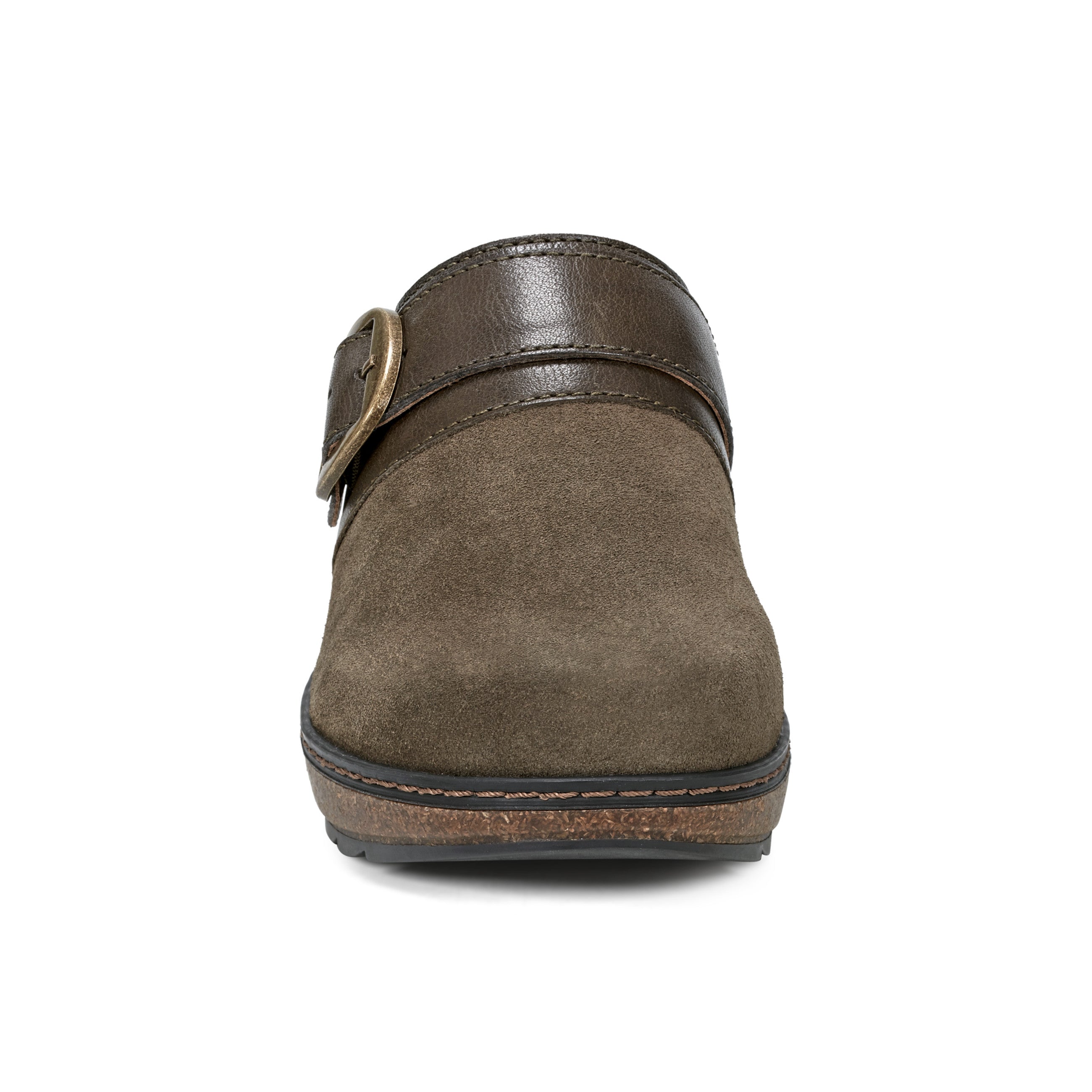 Kulla Slip-on Round Toe Block Heel Casual Mules