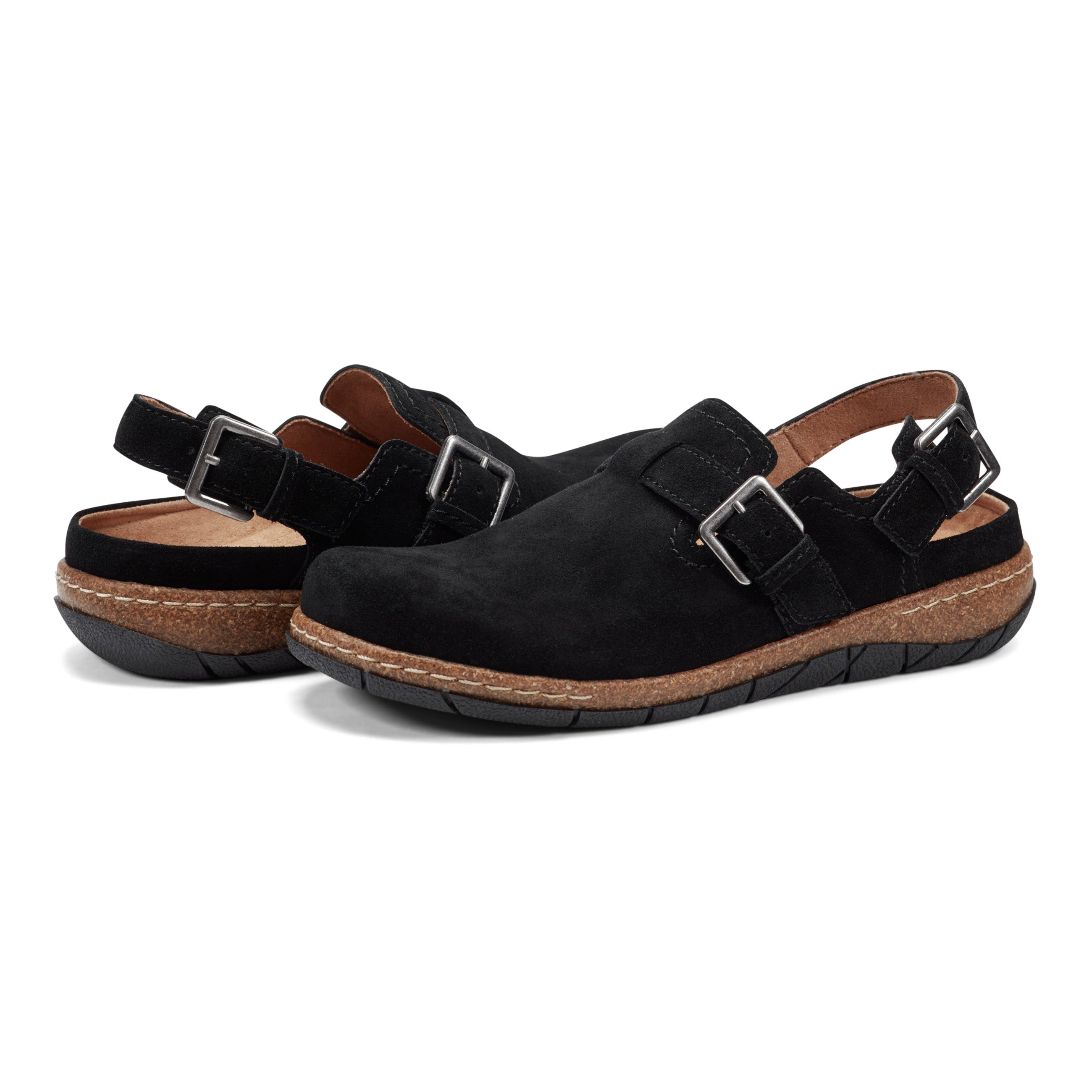 Elmonte Round Toe Slingback Clogs