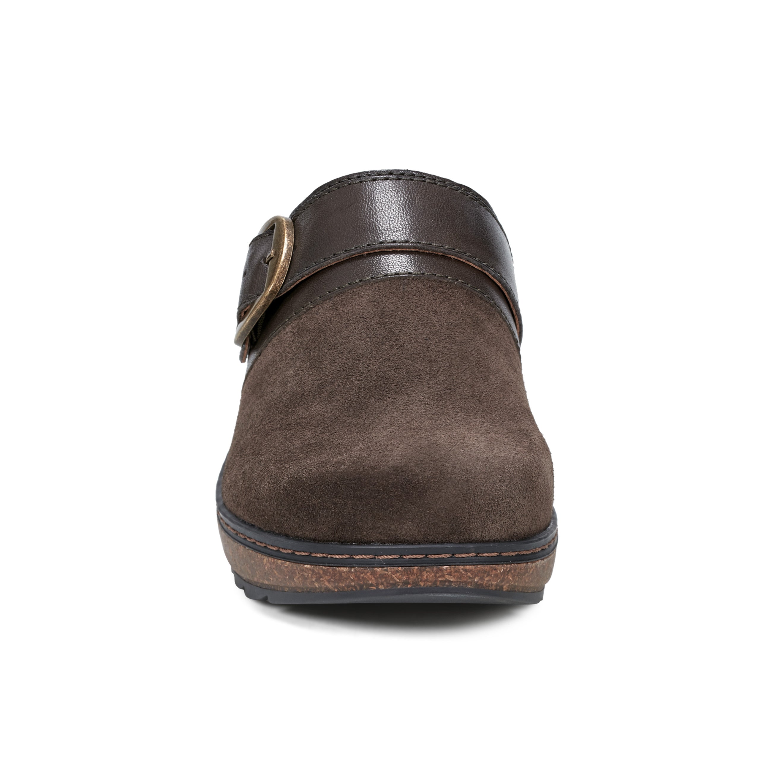 Kulla Slip-on Round Toe Block Heel Casual Mules