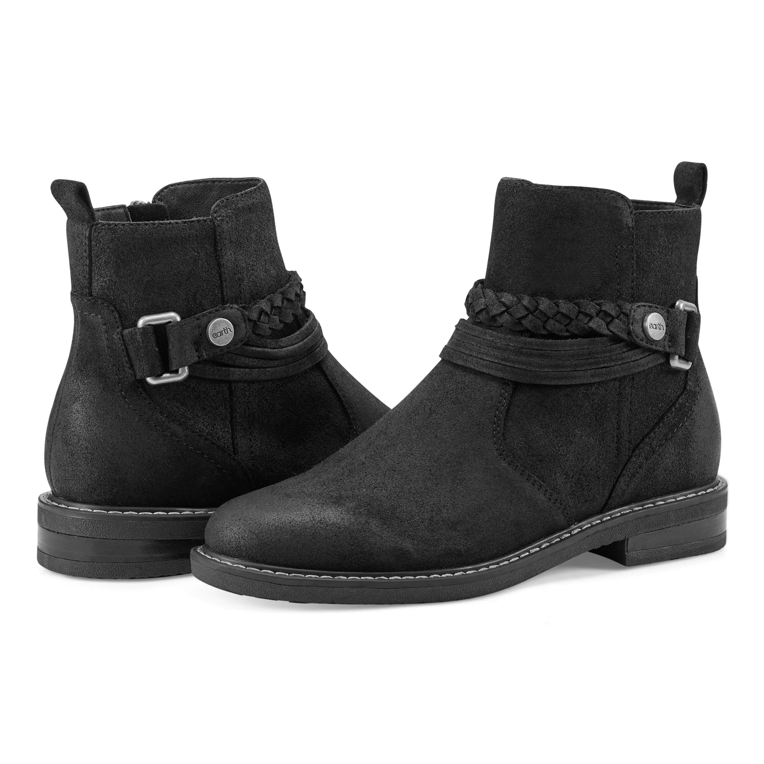 Jeno Cold Weather Round Toe Casual Booties