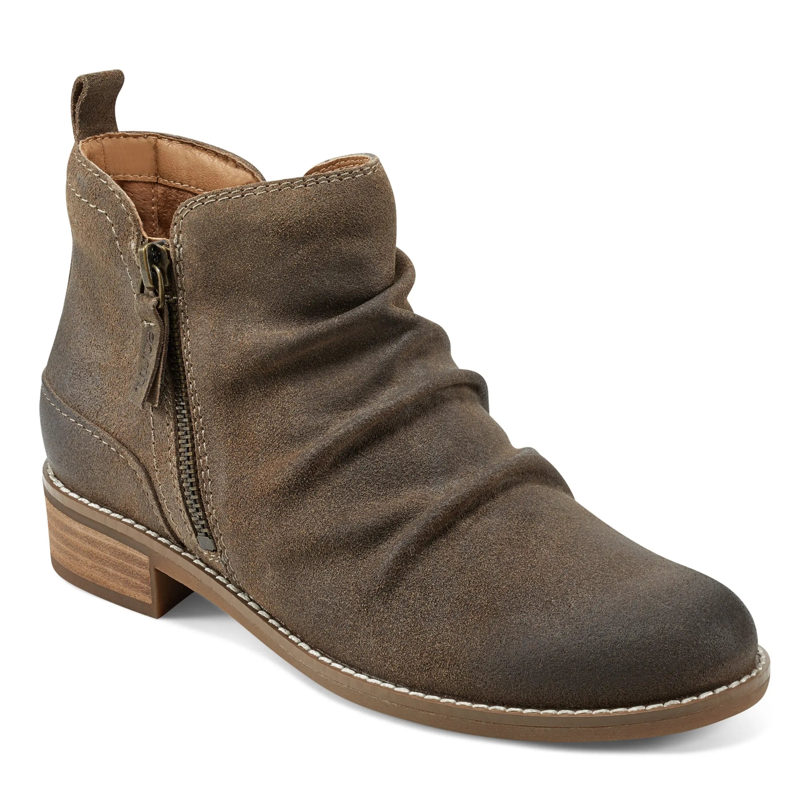 Nadya Cold Weather Round Toe Casual Booties