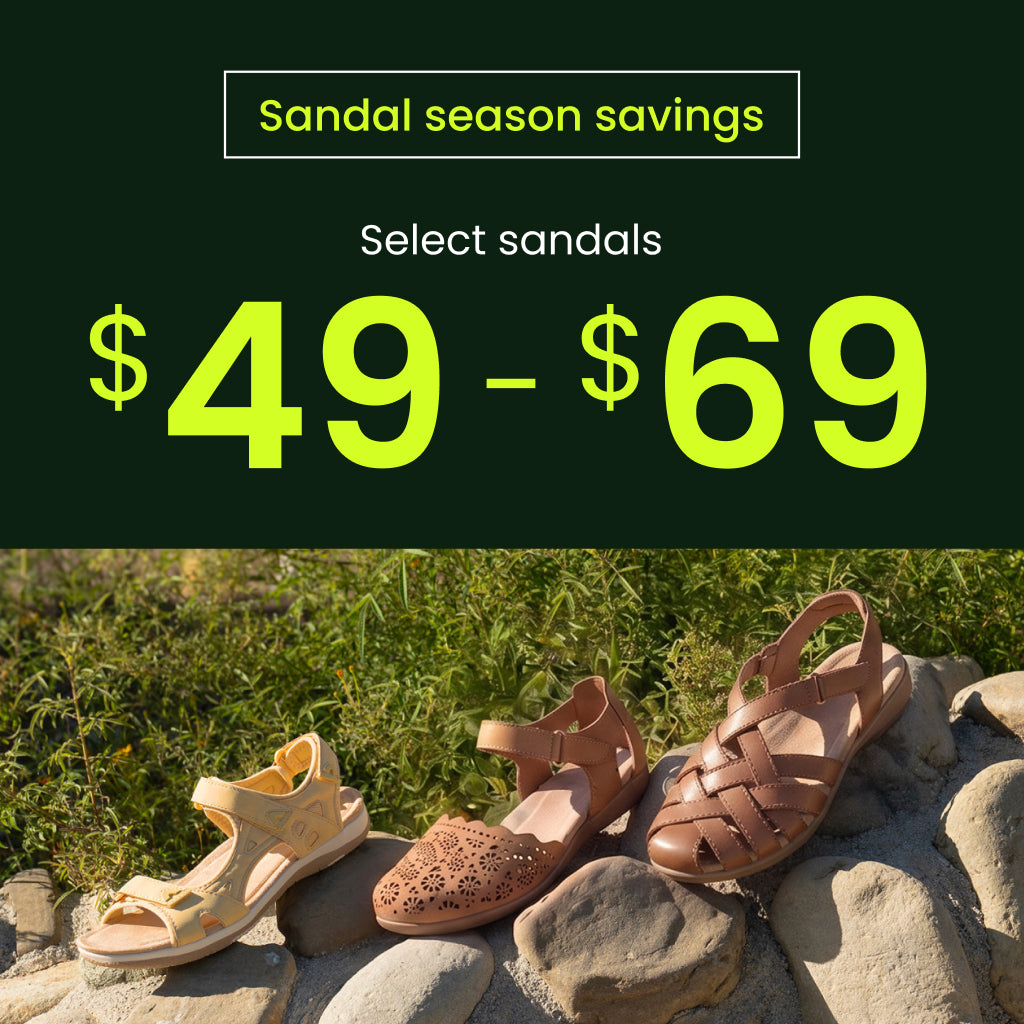 Sandal sale collection $49 to $69