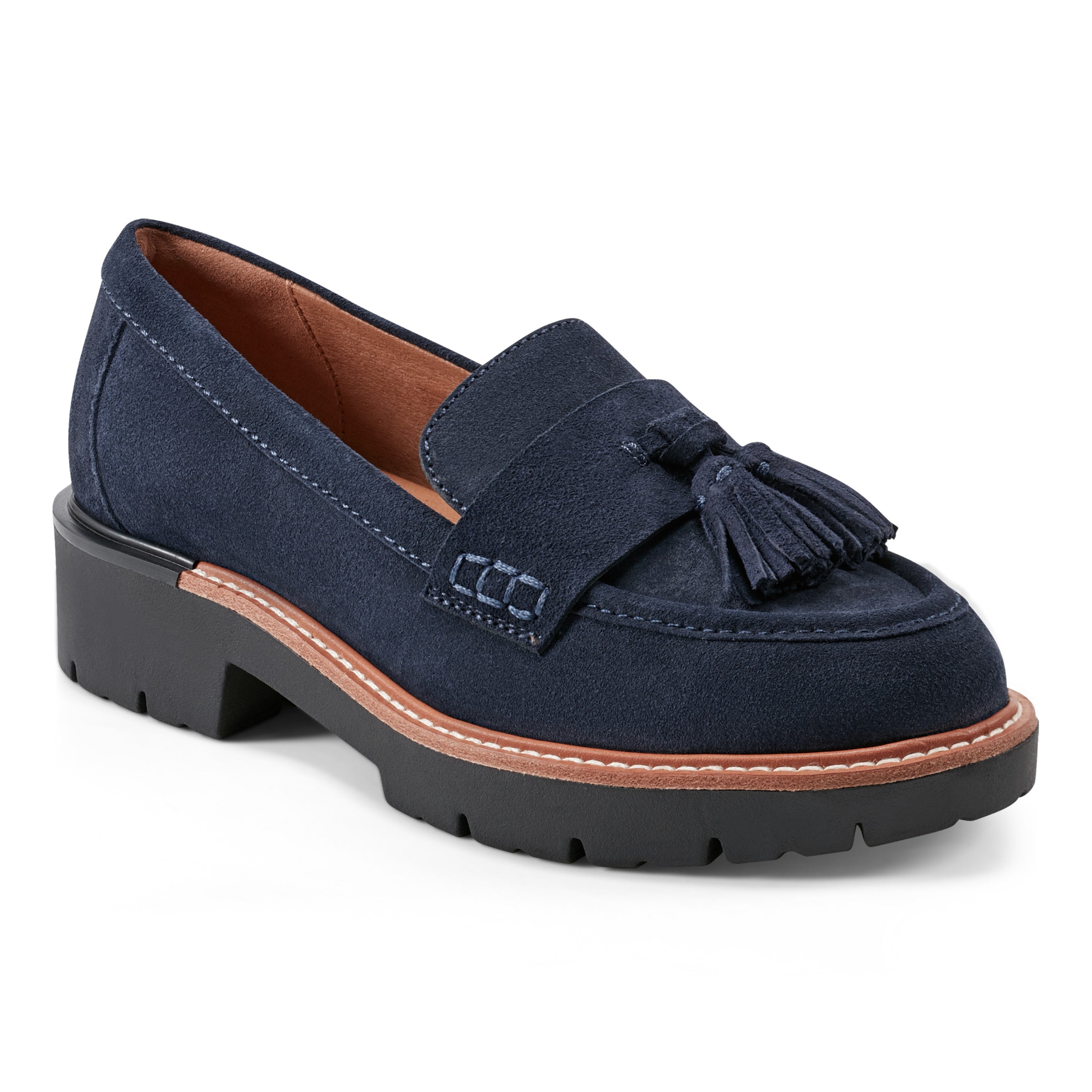 Zimm Round Toe Slip-on Casual Loafers
