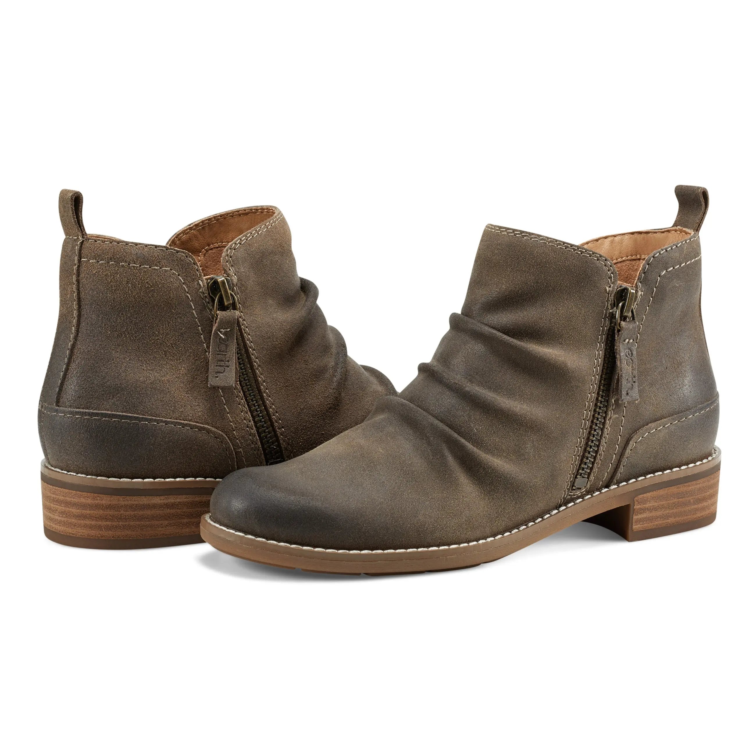 Nadya Cold Weather Round Toe Casual Booties