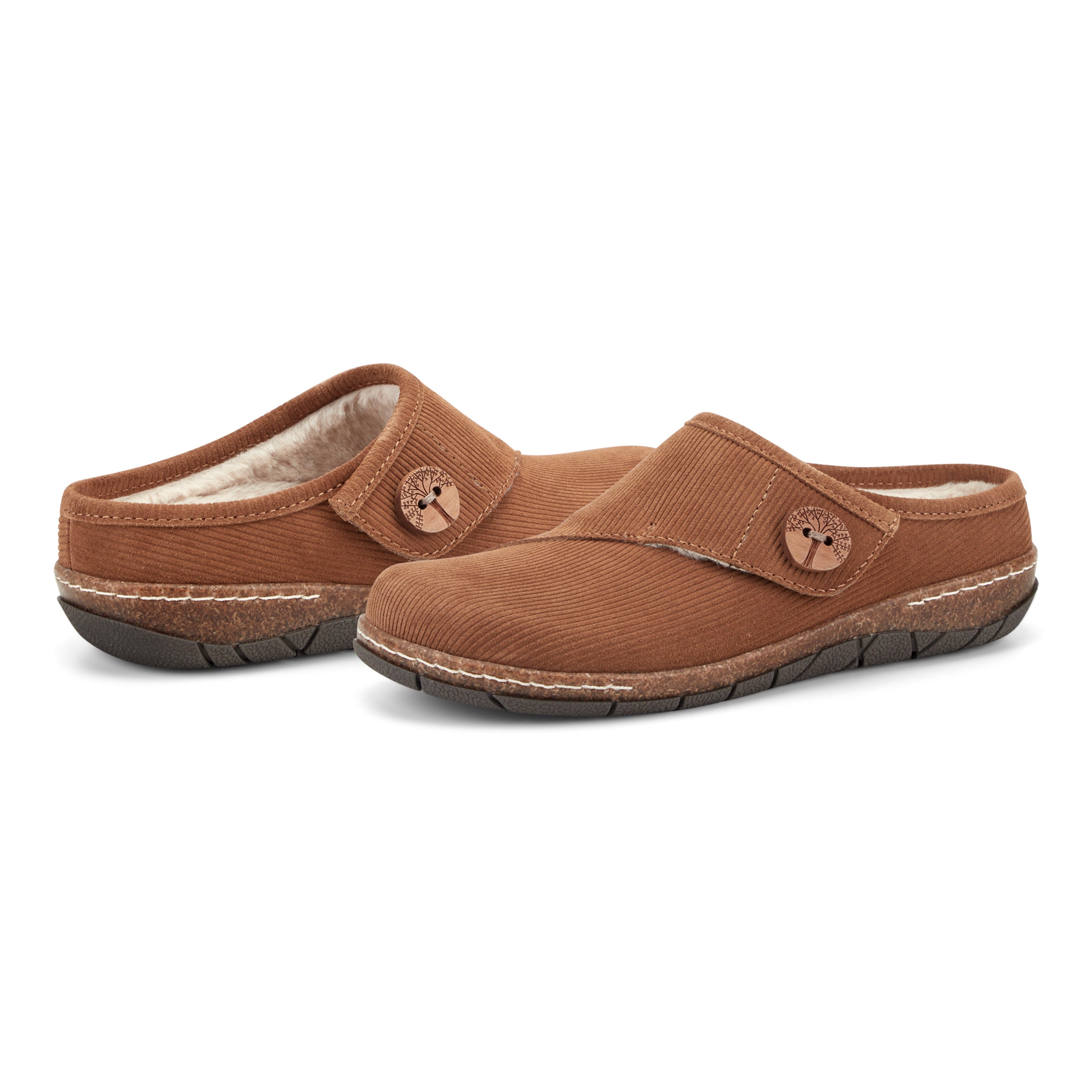 Ezra Round Toe Casual Slip-on Flat Clogs