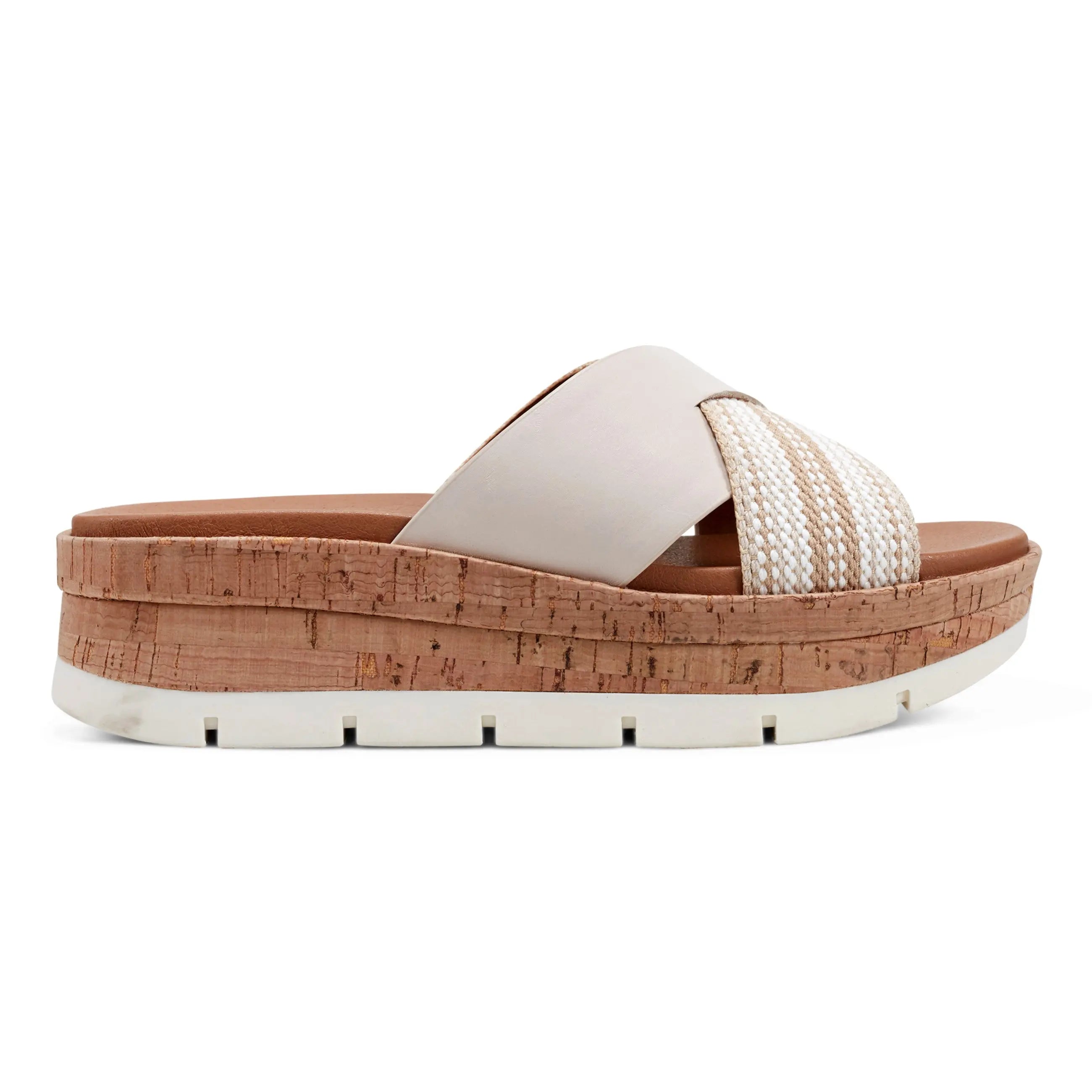 Finale Casual Slip-On Wedge Platform Sandals