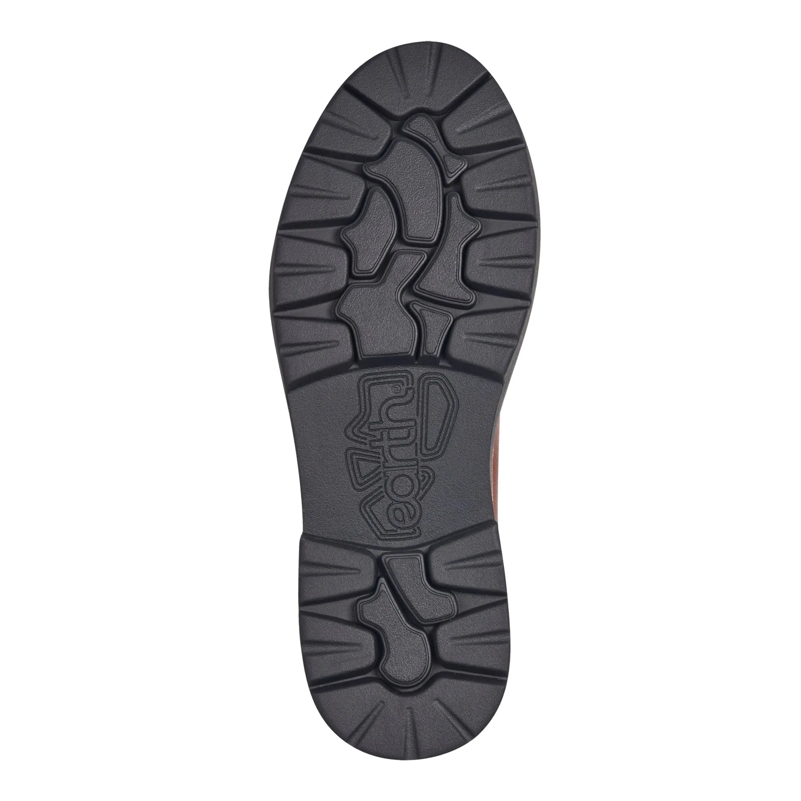 Zalor Round Toe Lug Sole Casual Slip-on Loafers