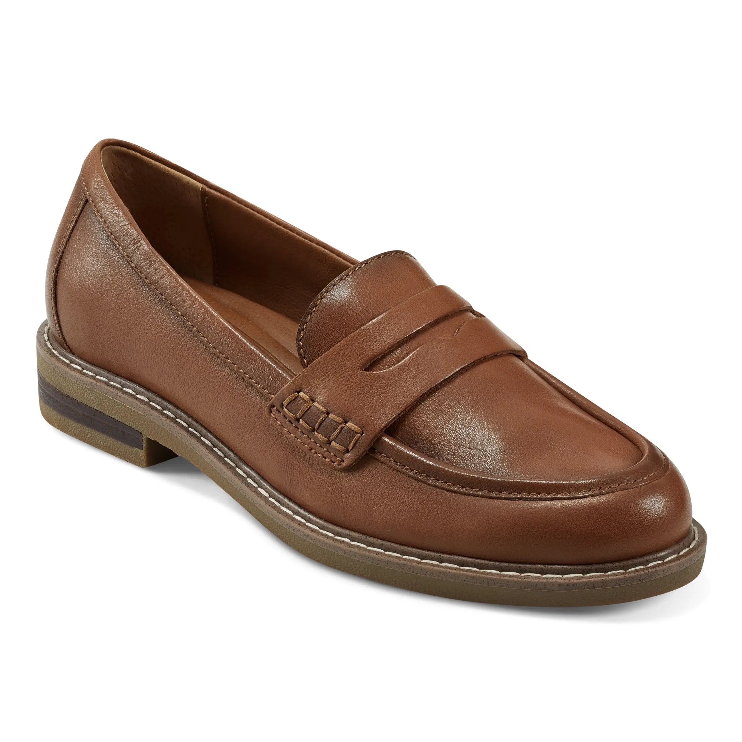 Javas Round Toe Casual Slip-on Penny Loafers
