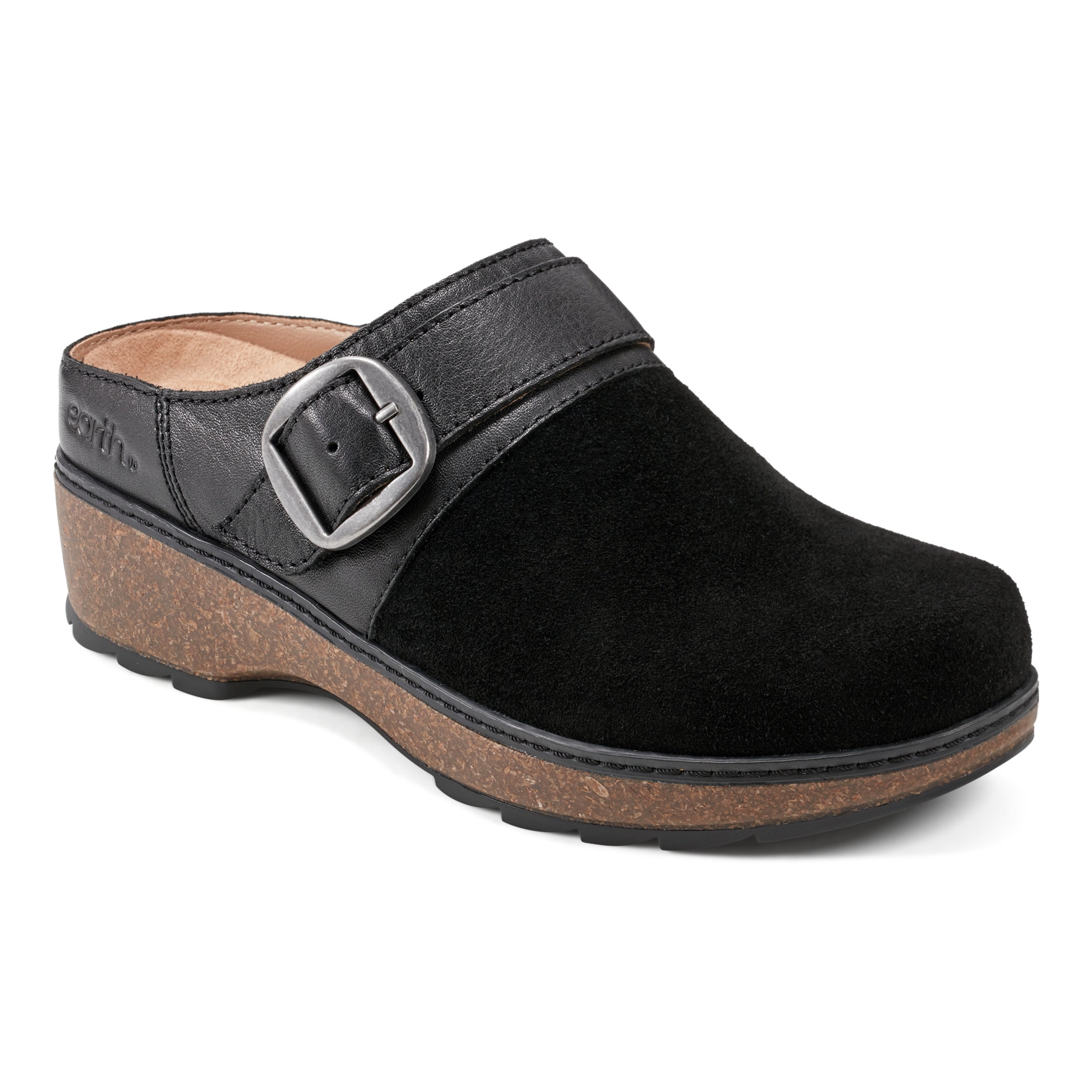 Kulla Slip-on Round Toe Block Heel Casual Mules