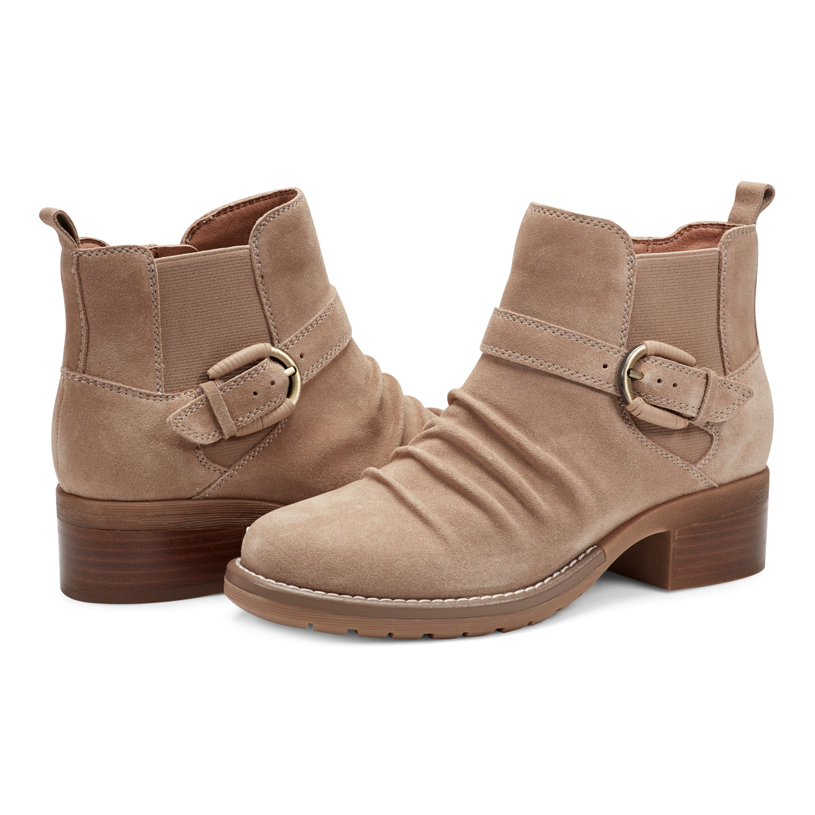 Zane Ruched Booties