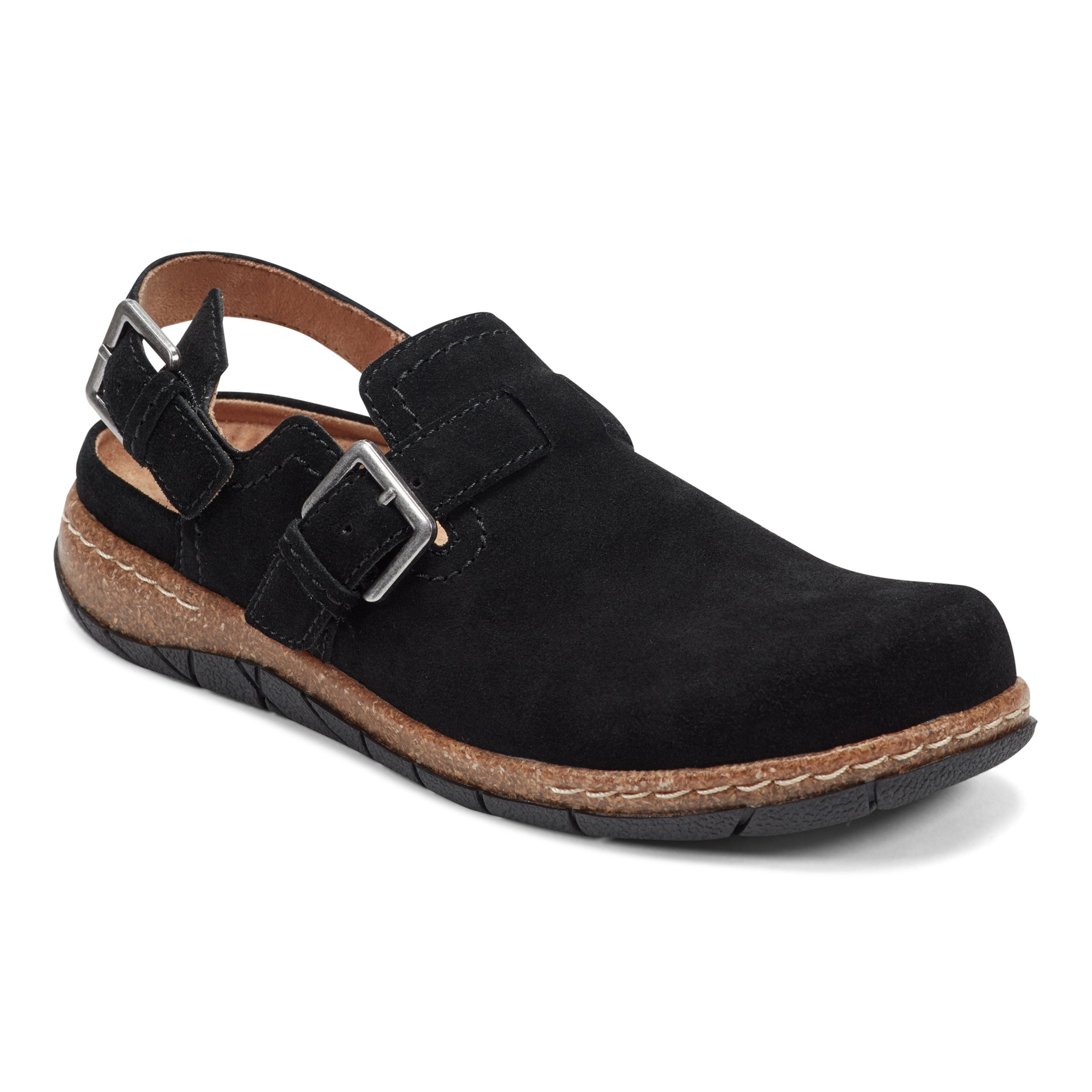 Elmonte Round Toe Slingback Clogs