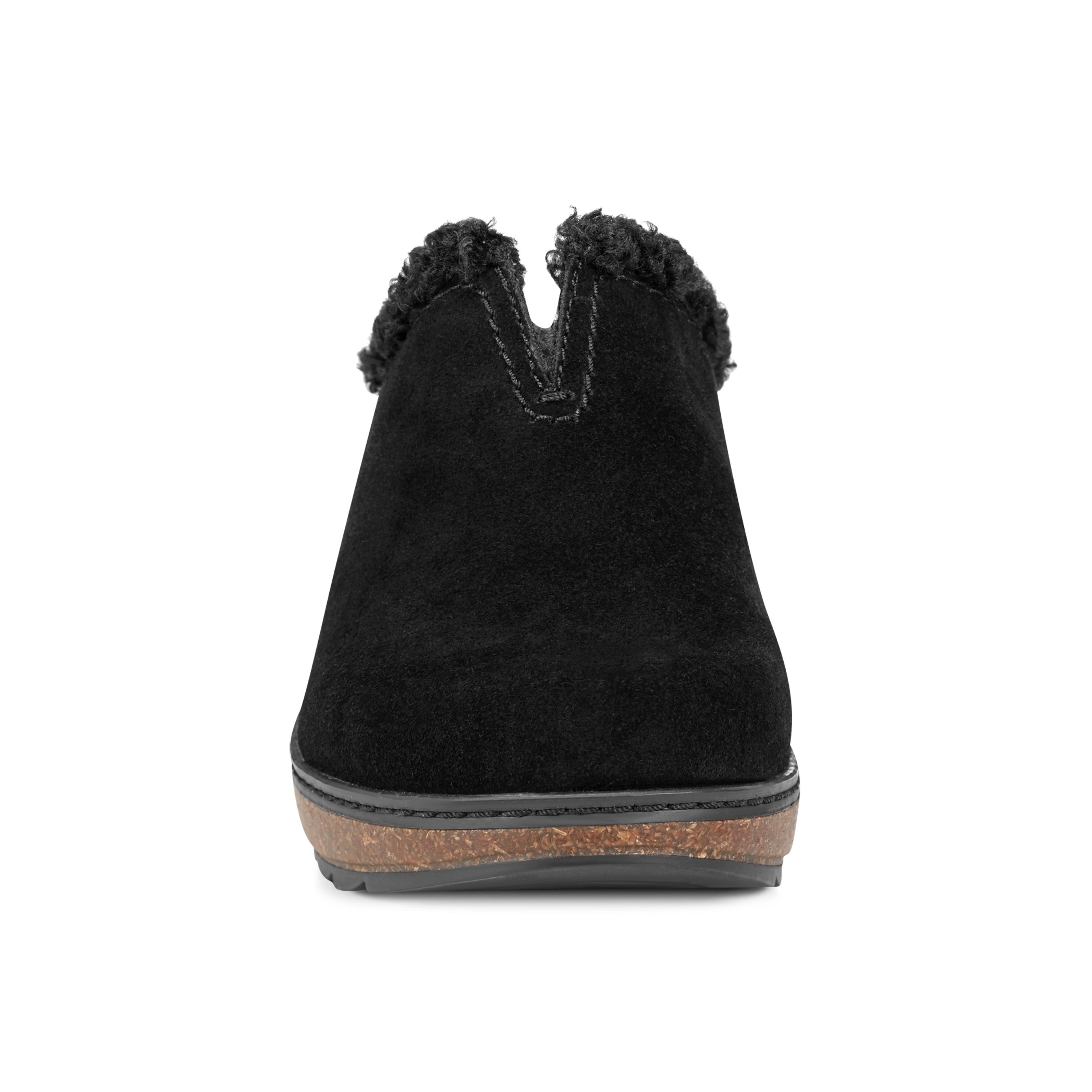 Kolia Round Toe Slip-on Casual Heeled Mules