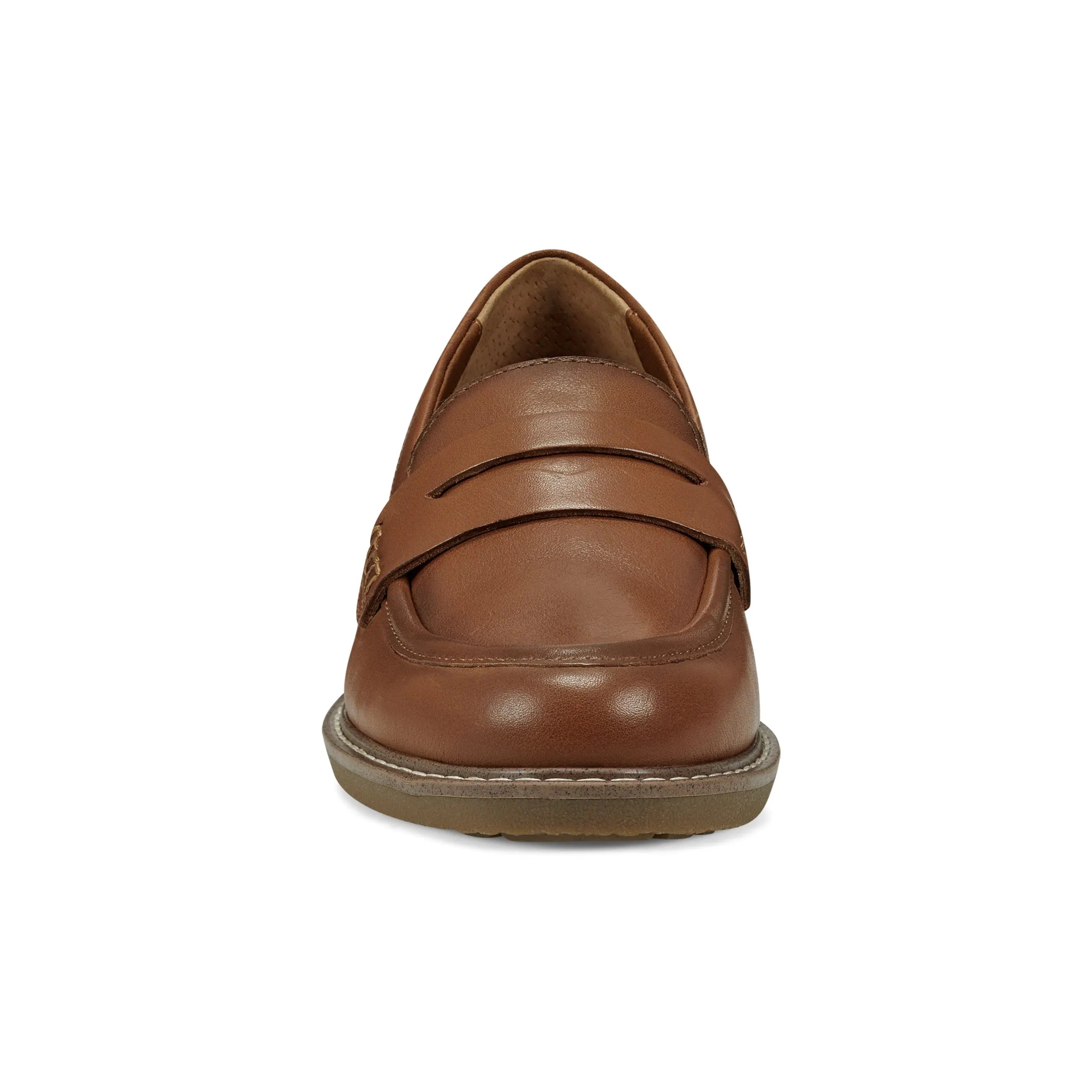 Javas Round Toe Casual Slip-on Penny Loafers