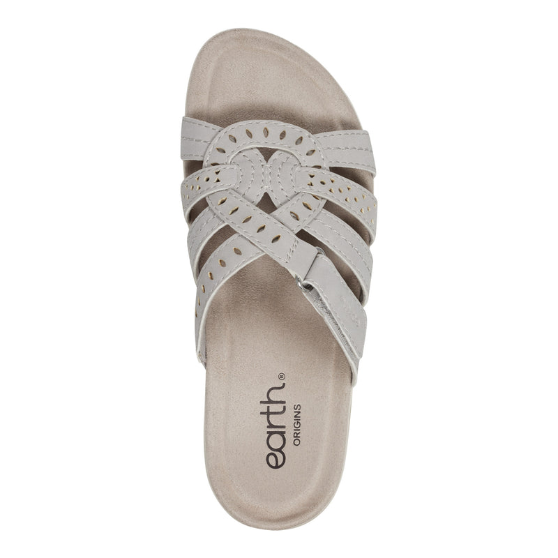 Sassoni Strappy Casual Slip-On Flat Sandals