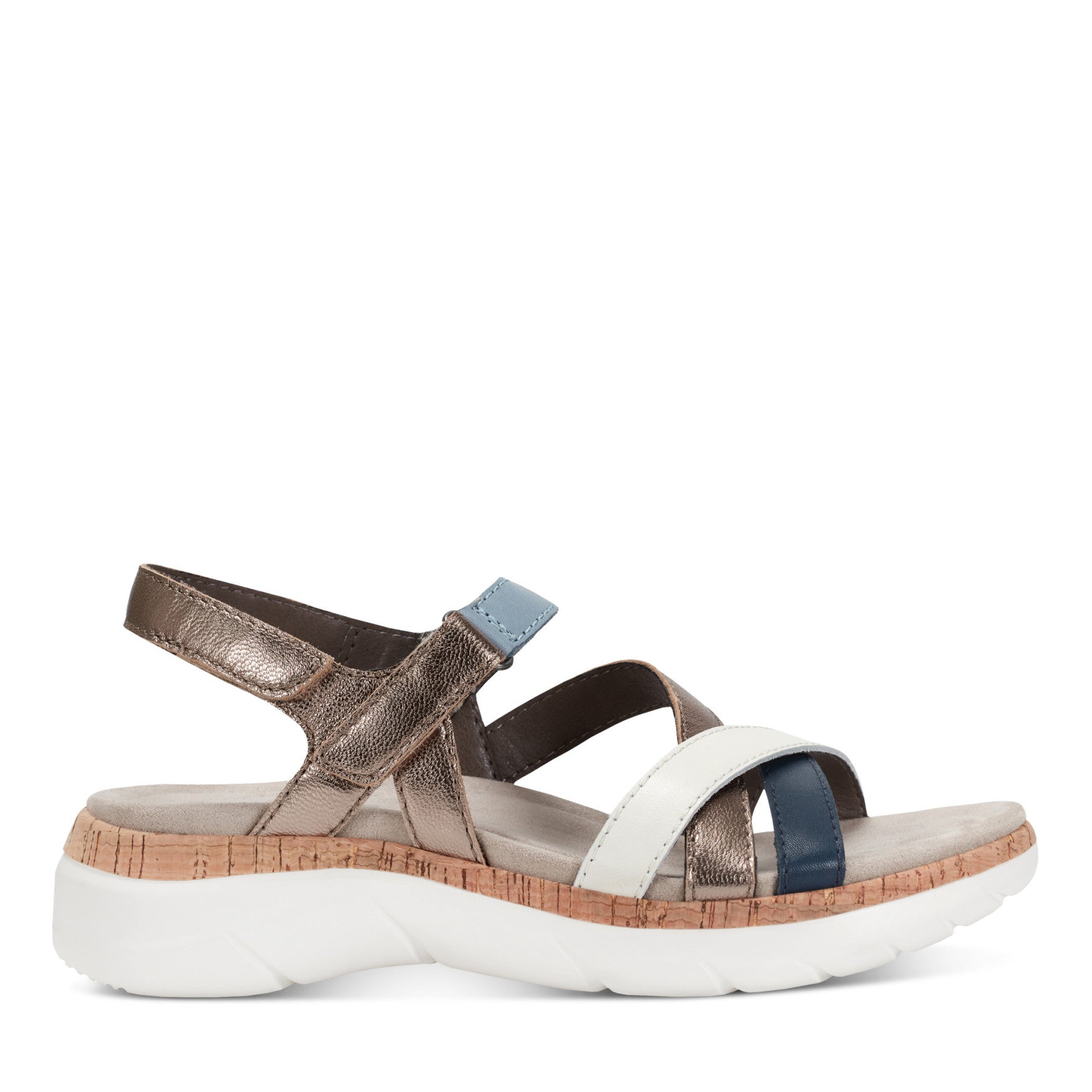 Rosie Open Toe Strappy Flat Casual Sandals