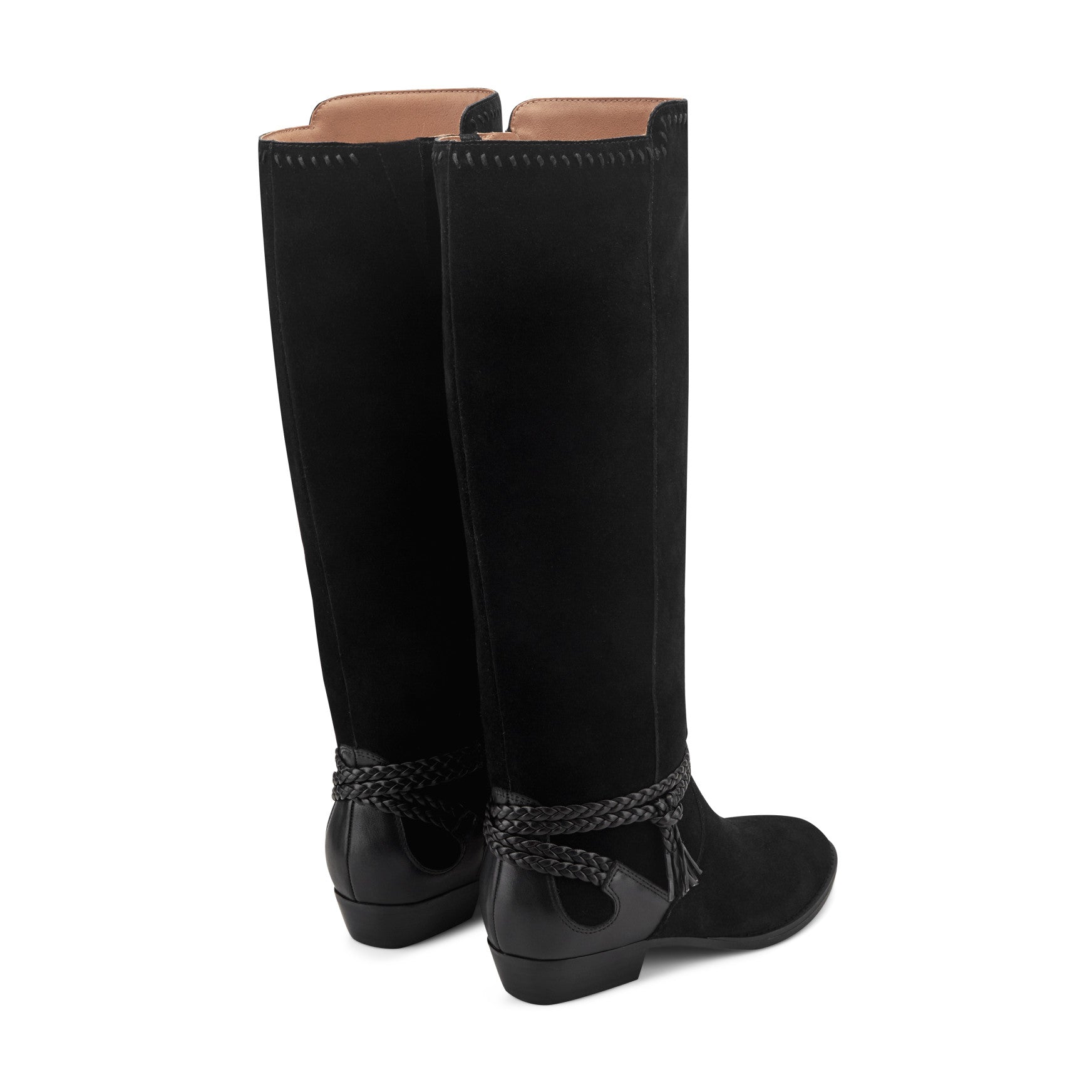 Perla Suede Riding Boots