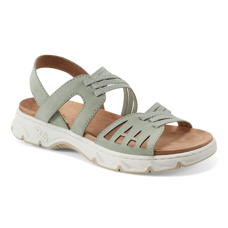 Vernon Strappy Slingback Casual Flat Sandals