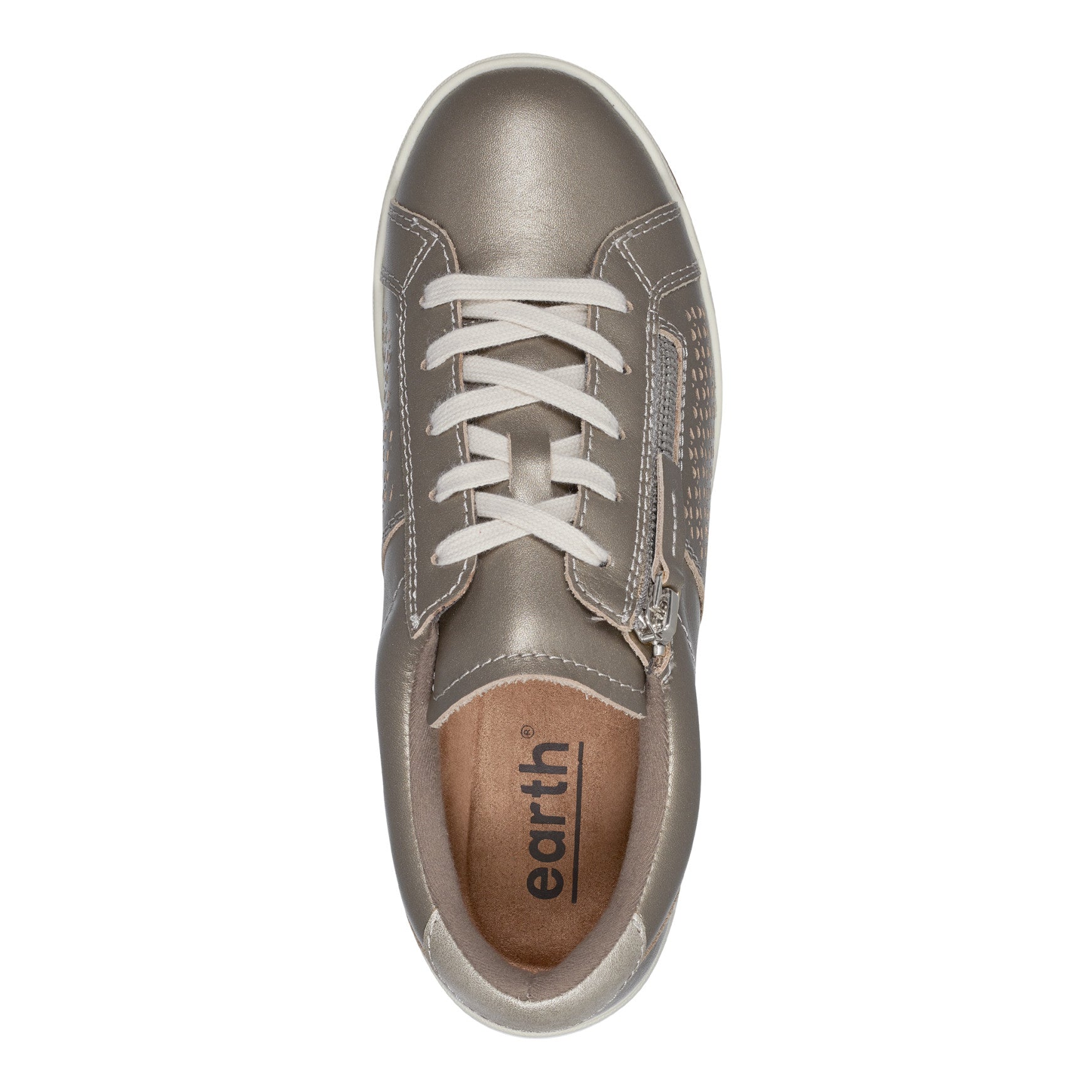 Netta Round Toe Casual Lace-up Sneakers