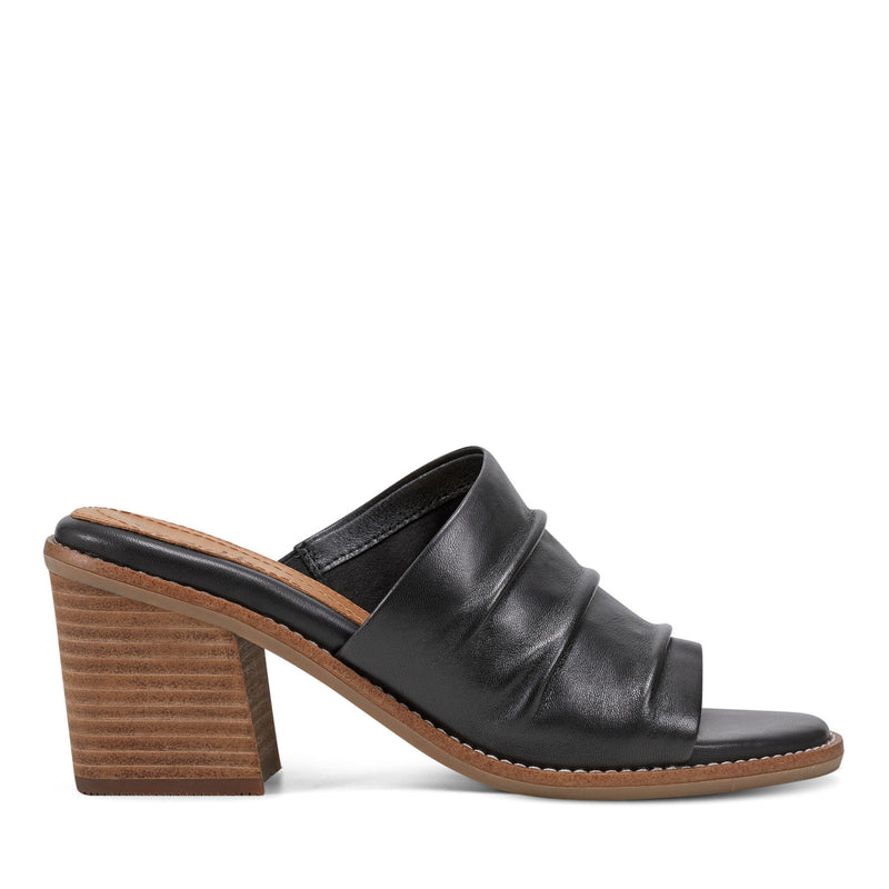 Adara Ruched Slip-On Dress Sandals