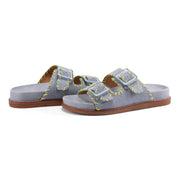 Fausto Round Toe Casual Flat Strappy Sandals