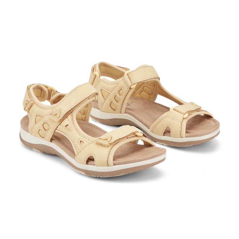 Skylar Round Toe Lightweight Casual Flat Sandals