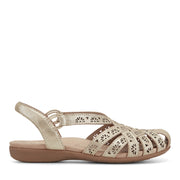 Briel Round Toe Casual Slingback Flat Sandals