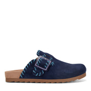 Gena Round Toe Slip-on Flat Casual Clogs