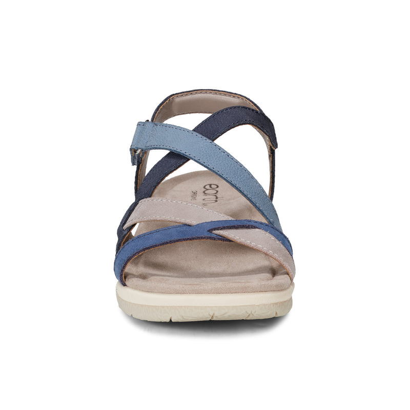 Sterling Casual Strappy Round Toe Flat Sandals