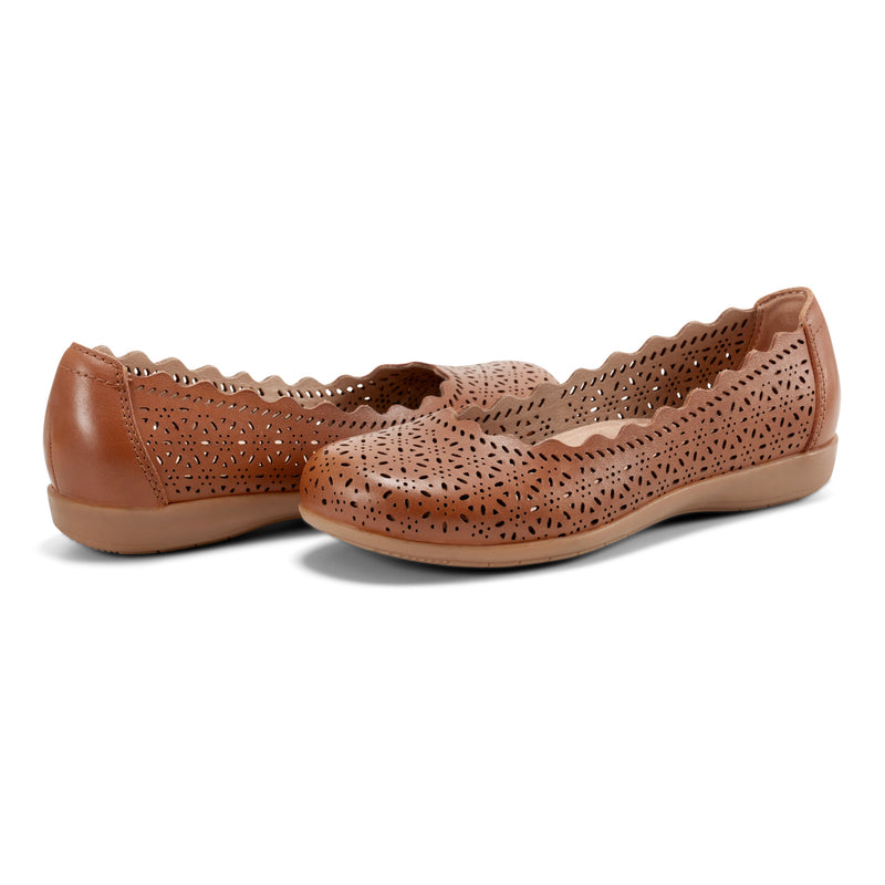 Bria Round Toe Casual Slip-on Ballet Flats