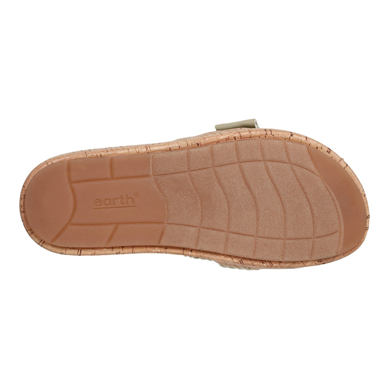 Samsy Casual Slip-on Wedge Platform Sandals