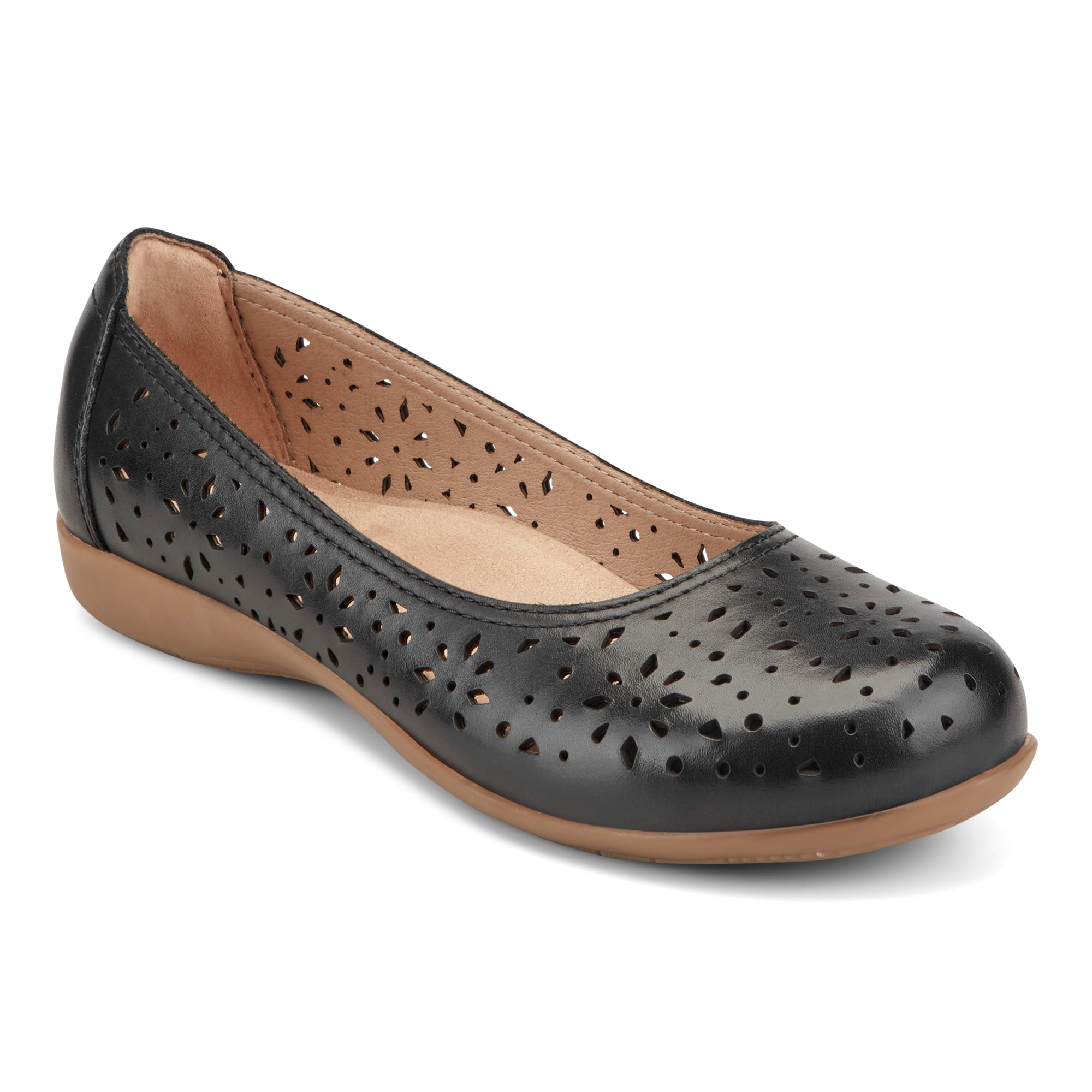 Bentlee Leather Ballet Flats