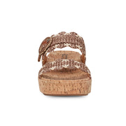 Subtle Slip-on Casual Platform Wedge Sandals