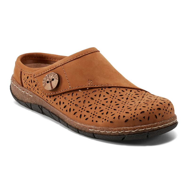 Erinn Round Toe Casual Slip-on Flat Clogs