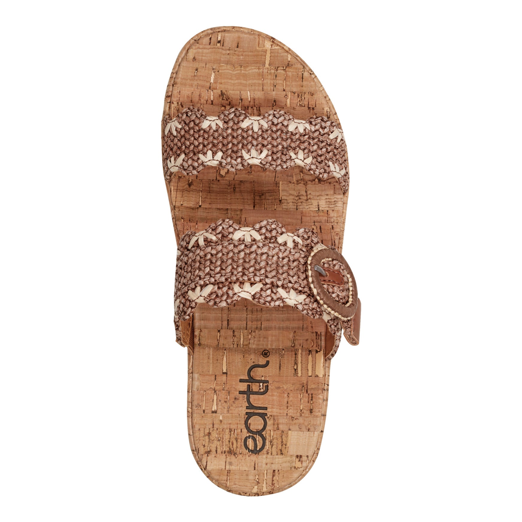 Subtle Slip-on Casual Platform Wedge Sandals