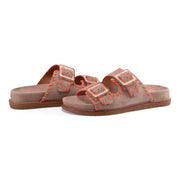 Fausto Round Toe Casual Flat Strappy Sandals