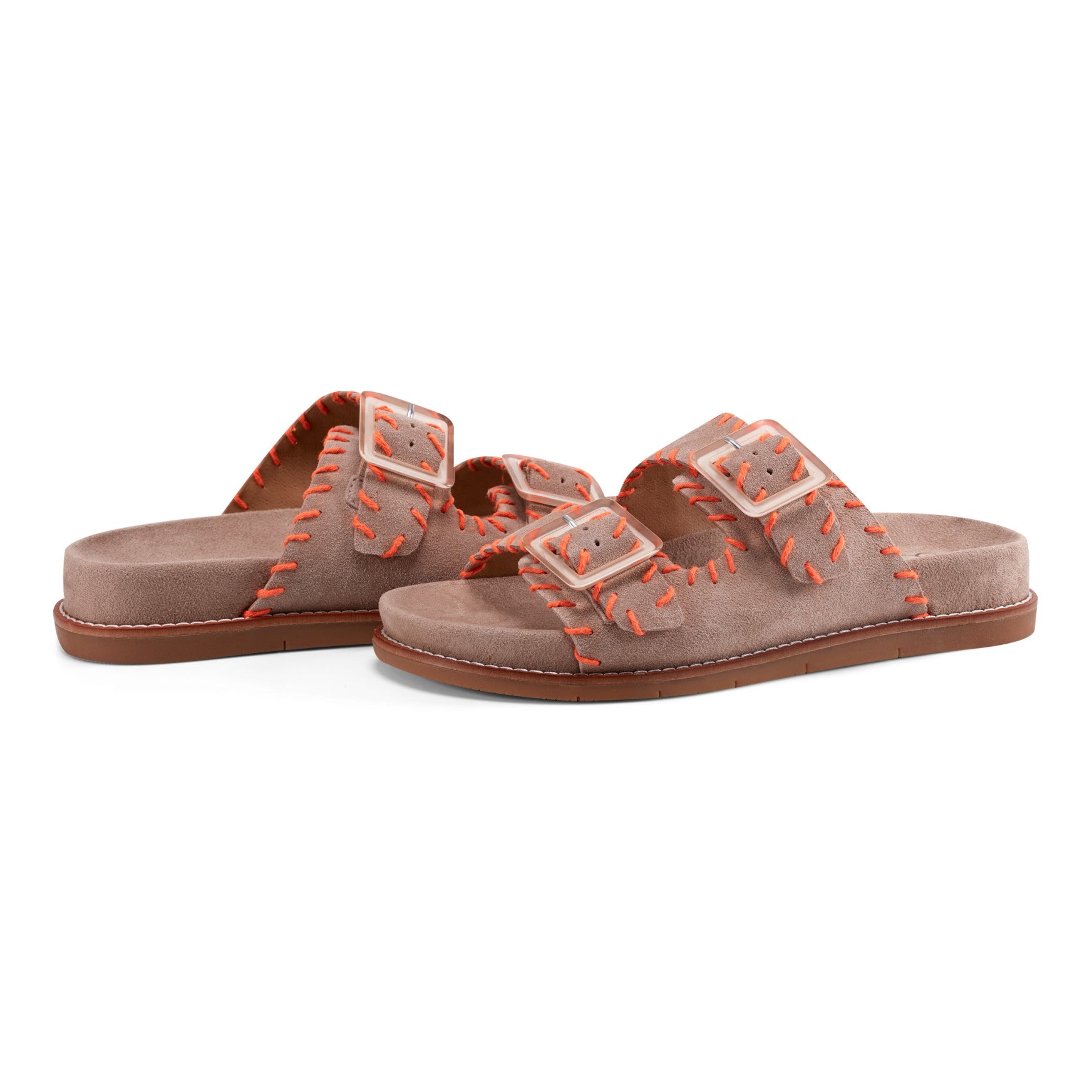 Fausto Round Toe Casual Flat Strappy Sandals