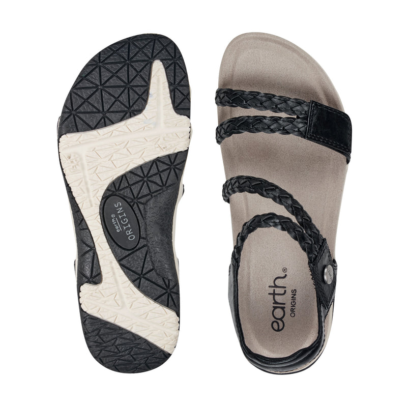 Stellon Braided Strappy Sandals