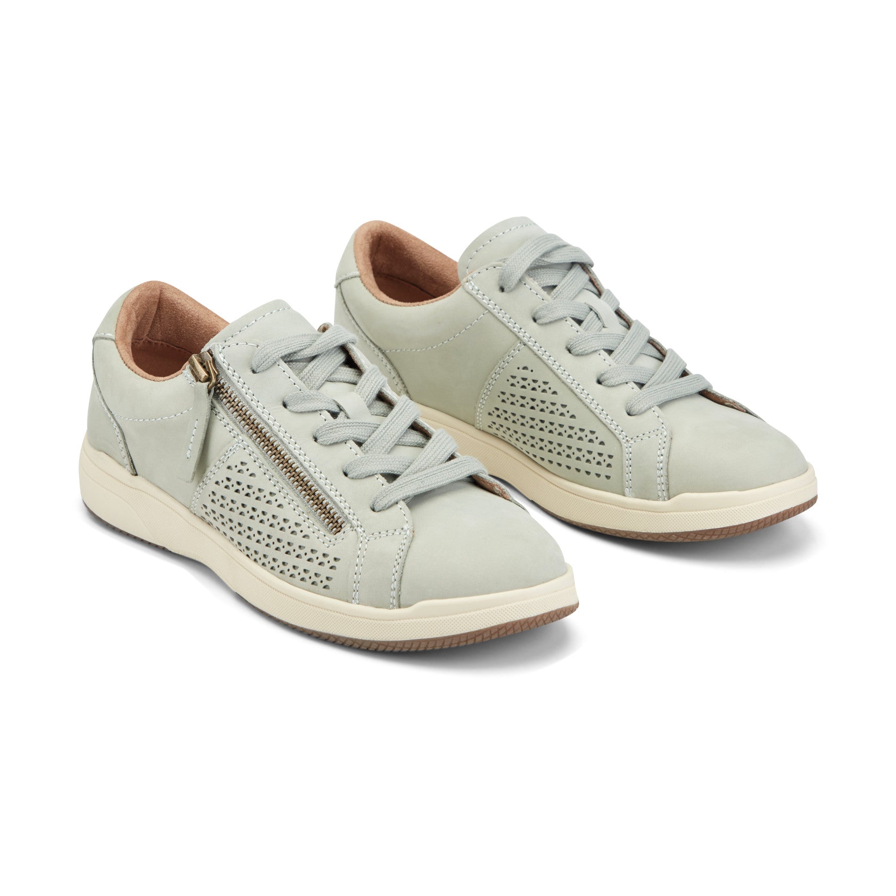 Netta Round Toe Casual Lace-up Sneakers