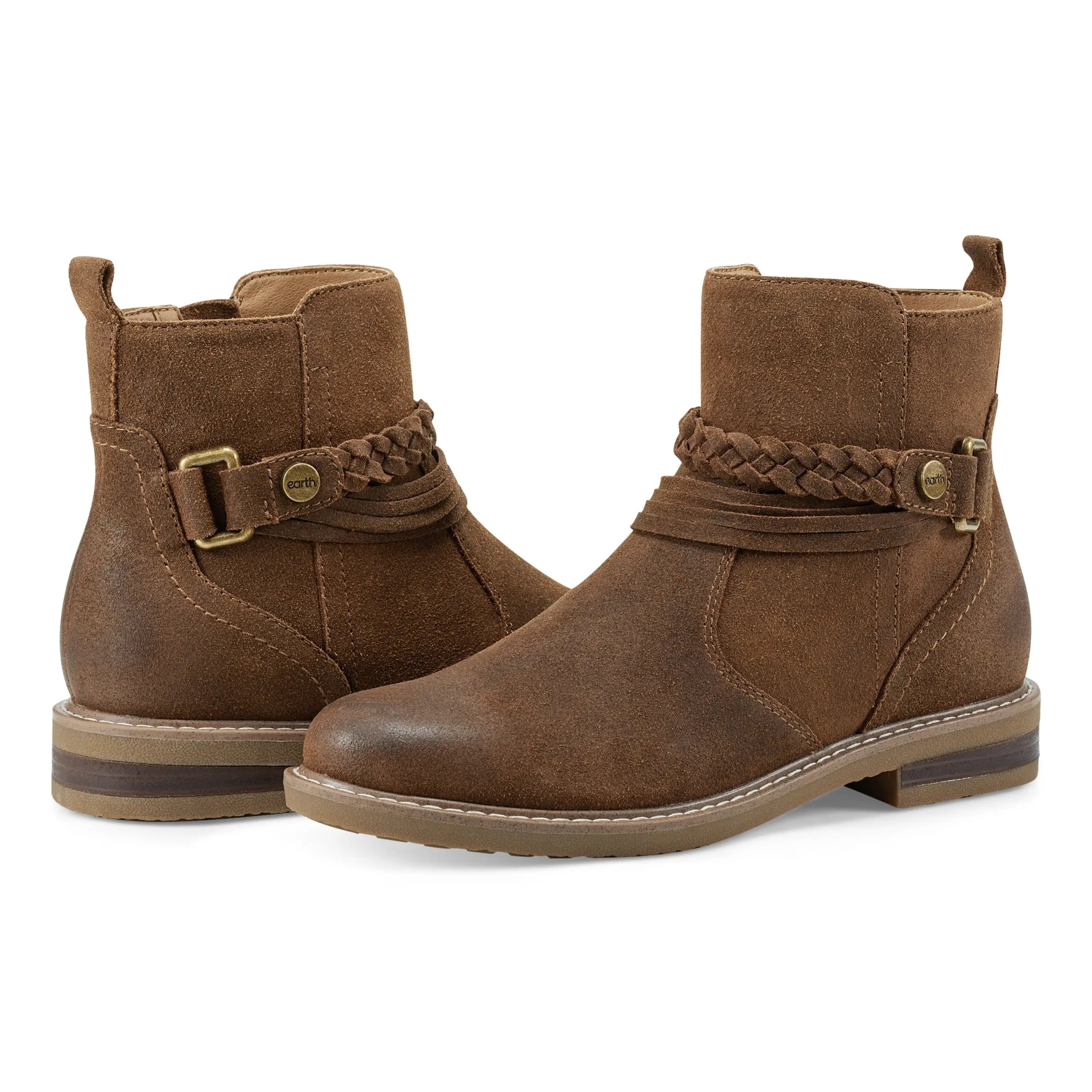 Jeno Cold Weather Round Toe Casual Booties