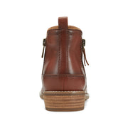 Nadya Round Toe Ruched Casual Booties