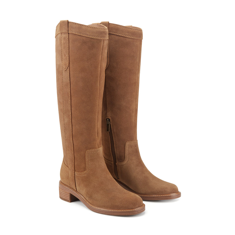 Derran Wide Calf Riding Boots