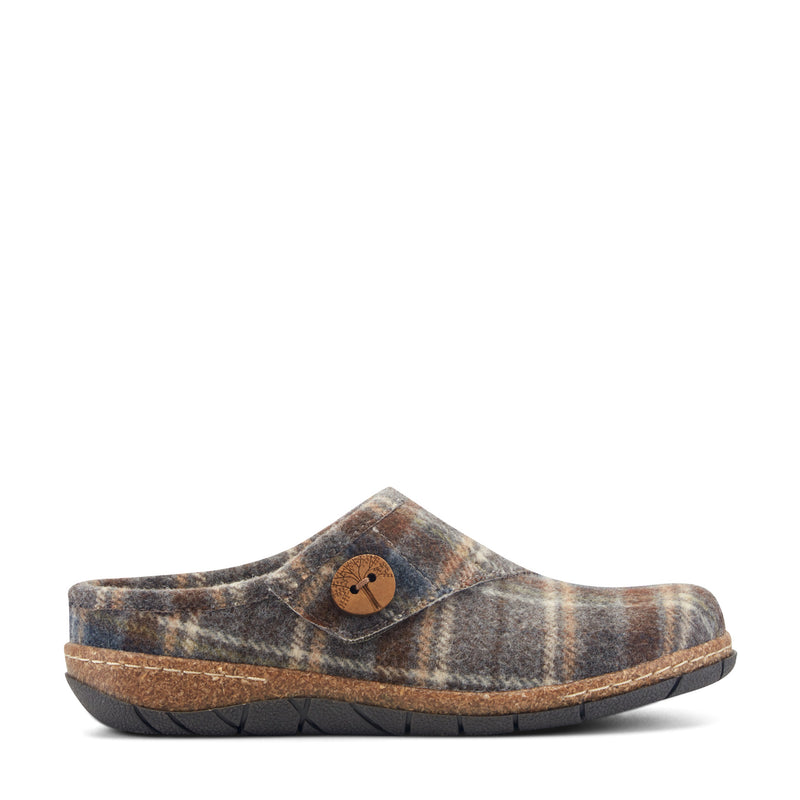 Ezra Round Toe Casual Slip-on Flat Clogs